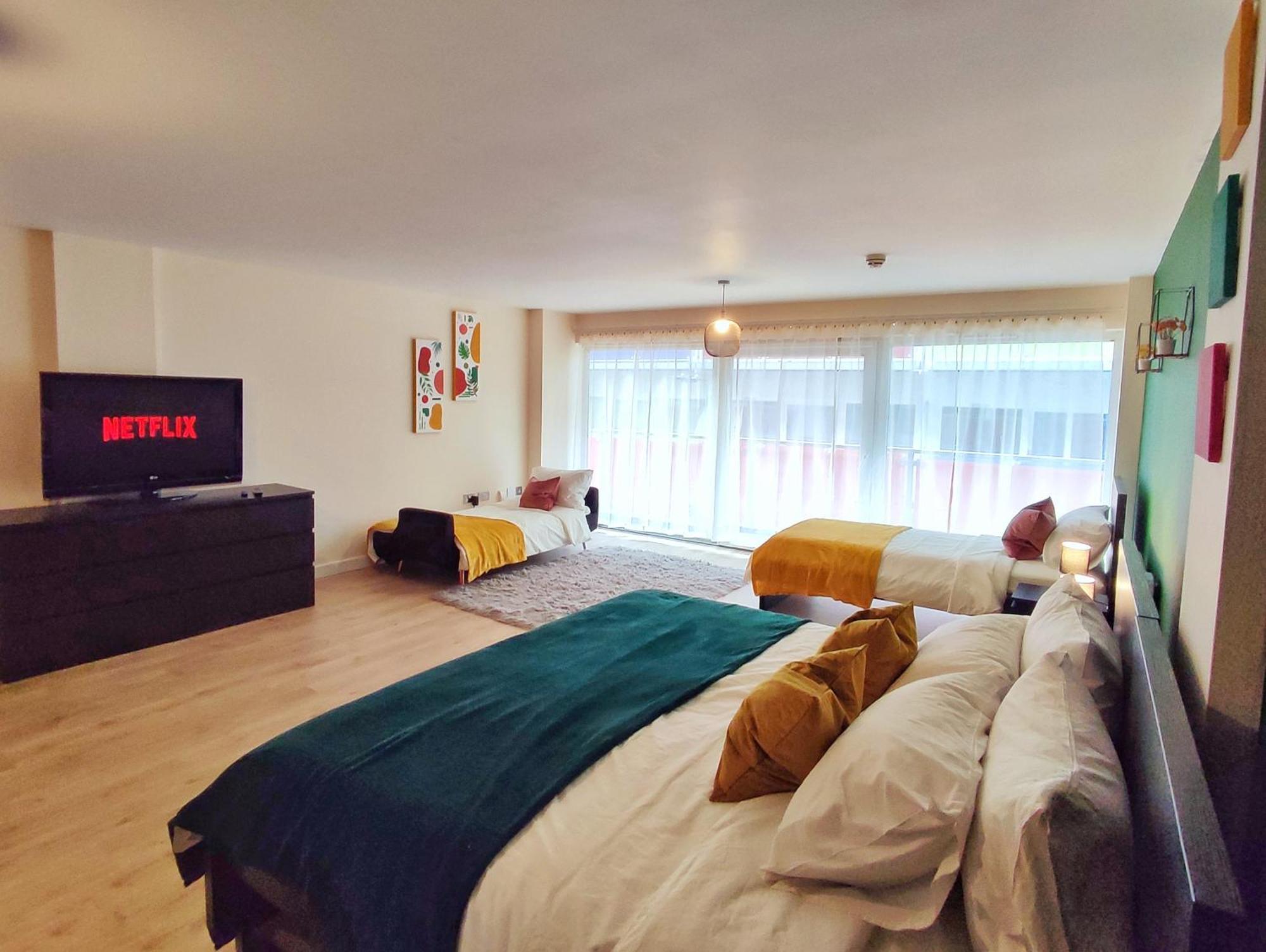 Duplex Apartment In Leeds With King Size Bed - Long Stay Rates Available Exteriér fotografie
